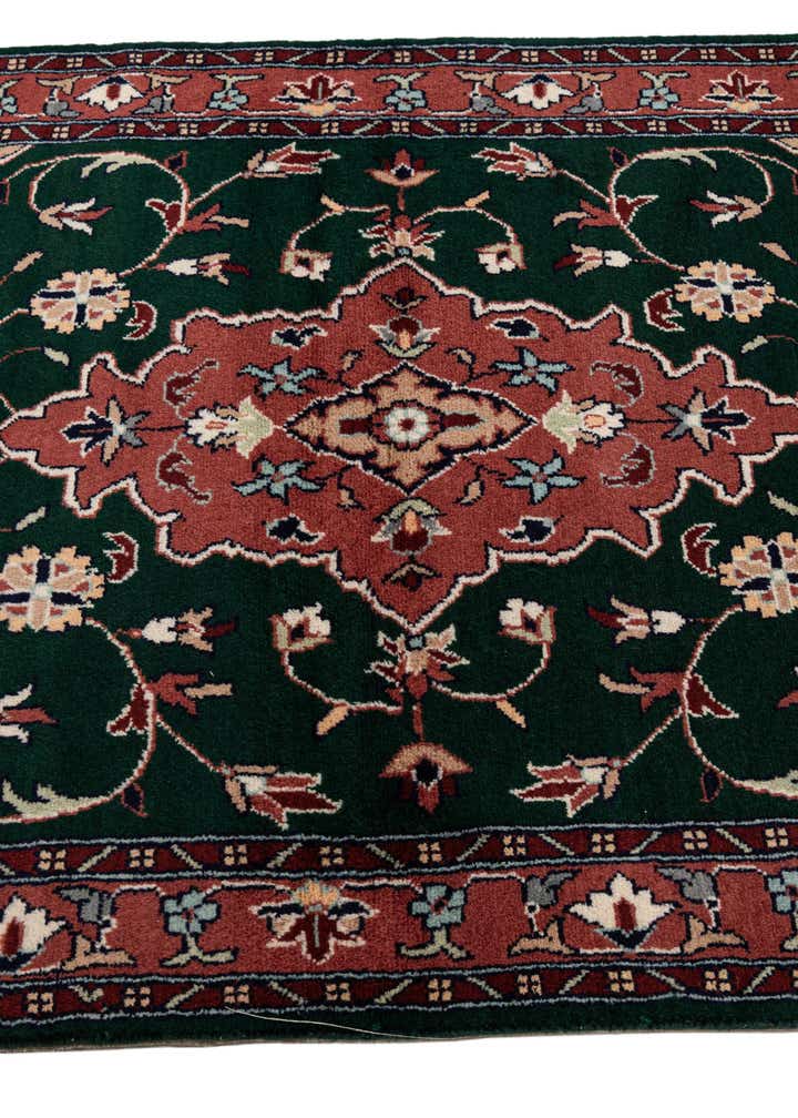 3' 2 x 5' 3 Hand Knotted Lahour Wool Rug