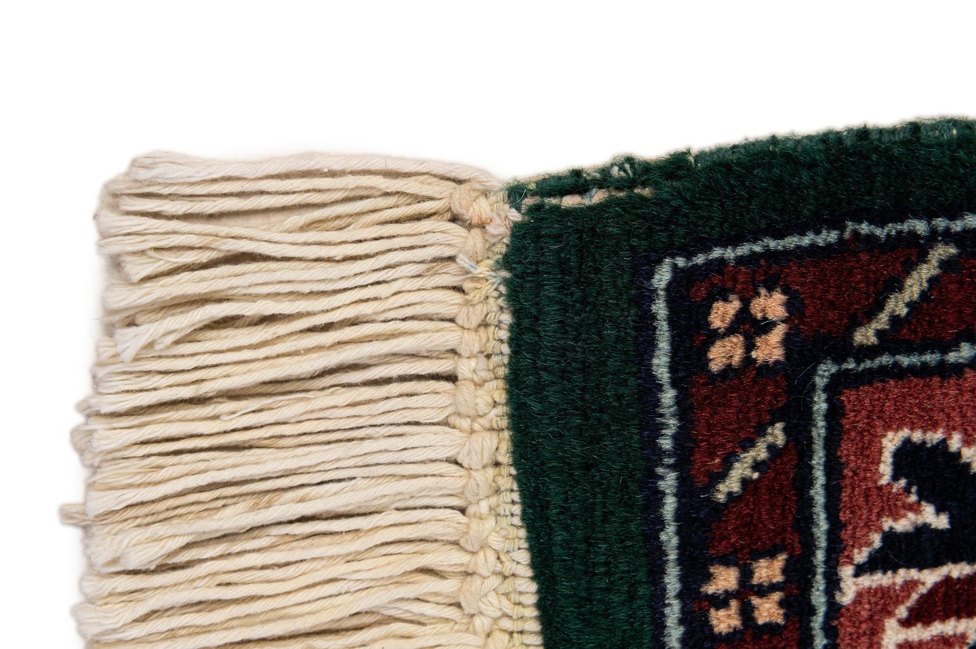 3' 2 x 5' 3 Hand Knotted Lahour Wool Rug