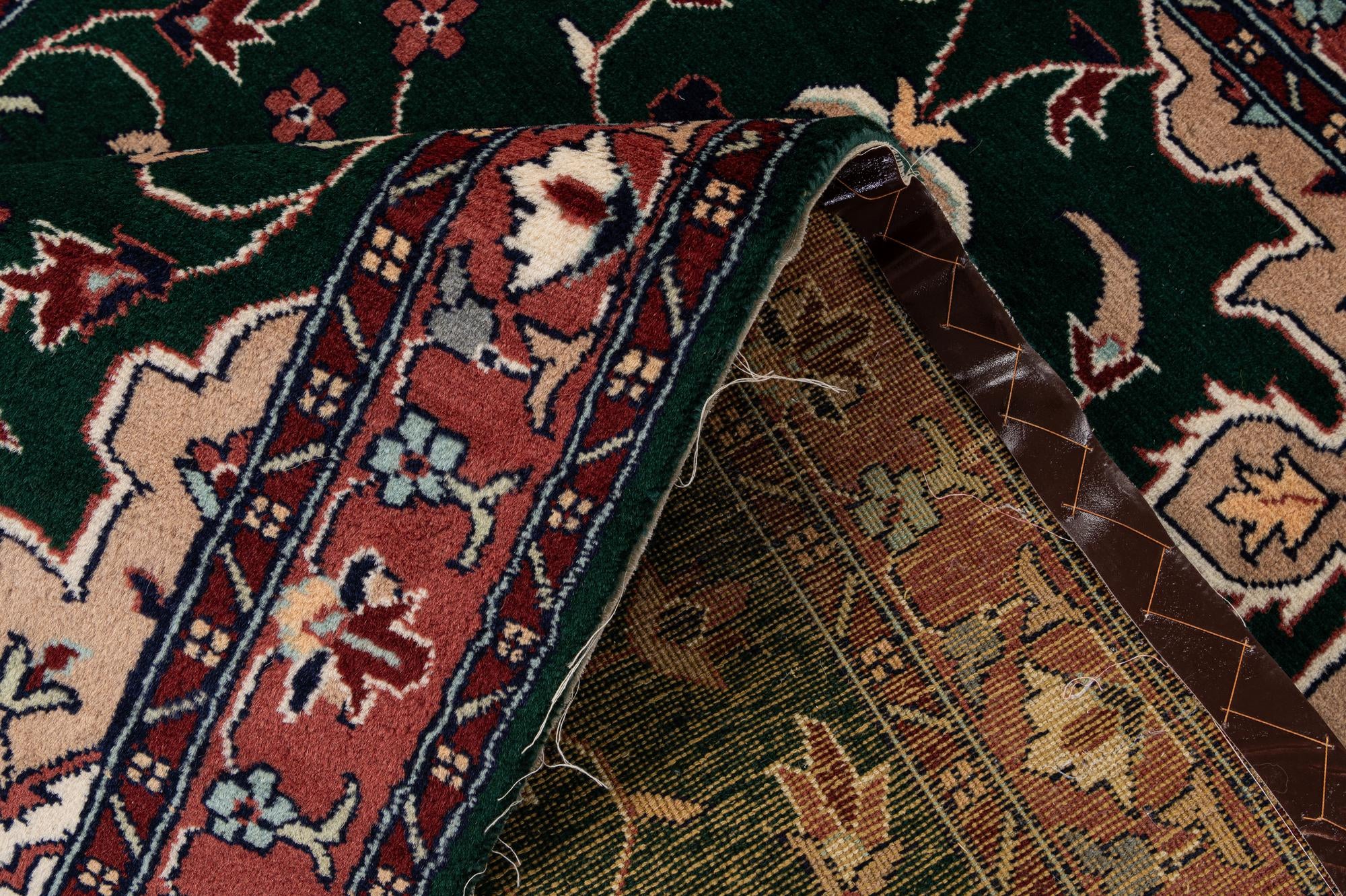 3' 2 x 5' 3 Hand Knotted Lahour Wool Rug