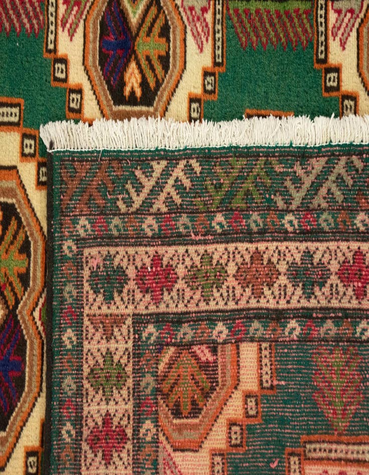 Detail image of 4' 4 x 6' 1 Hand Knotted Lambaran Persian Wool Rug