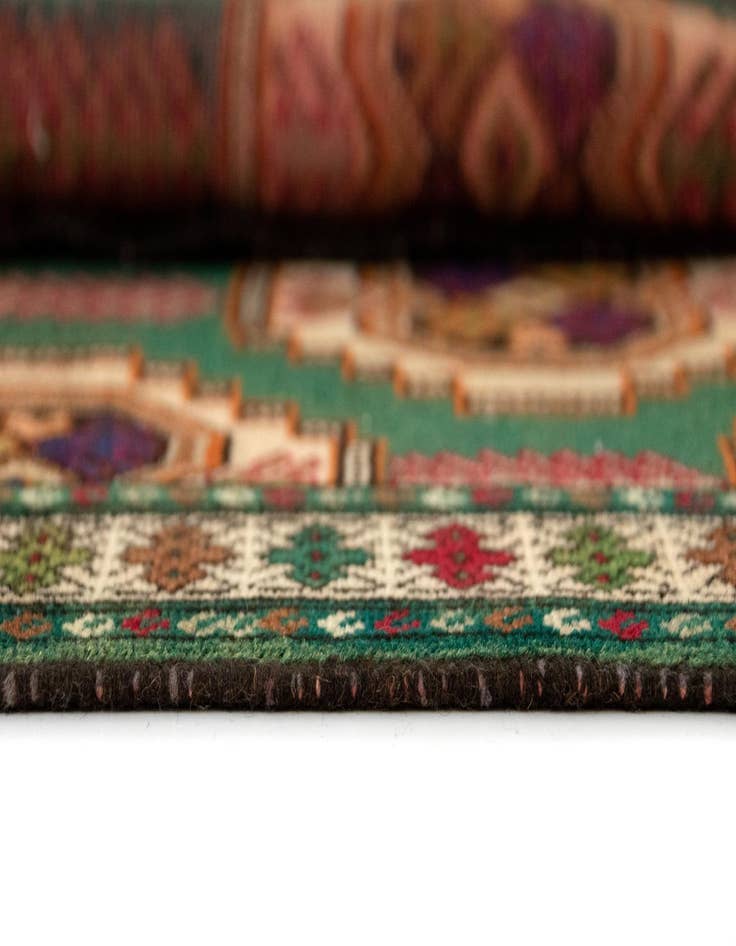 Detail image of 4' 4 x 6' 1 Hand Knotted Lambaran Persian Wool Rug