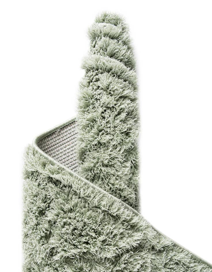 Detail image of 4' x 6' Lattice Shag Rug