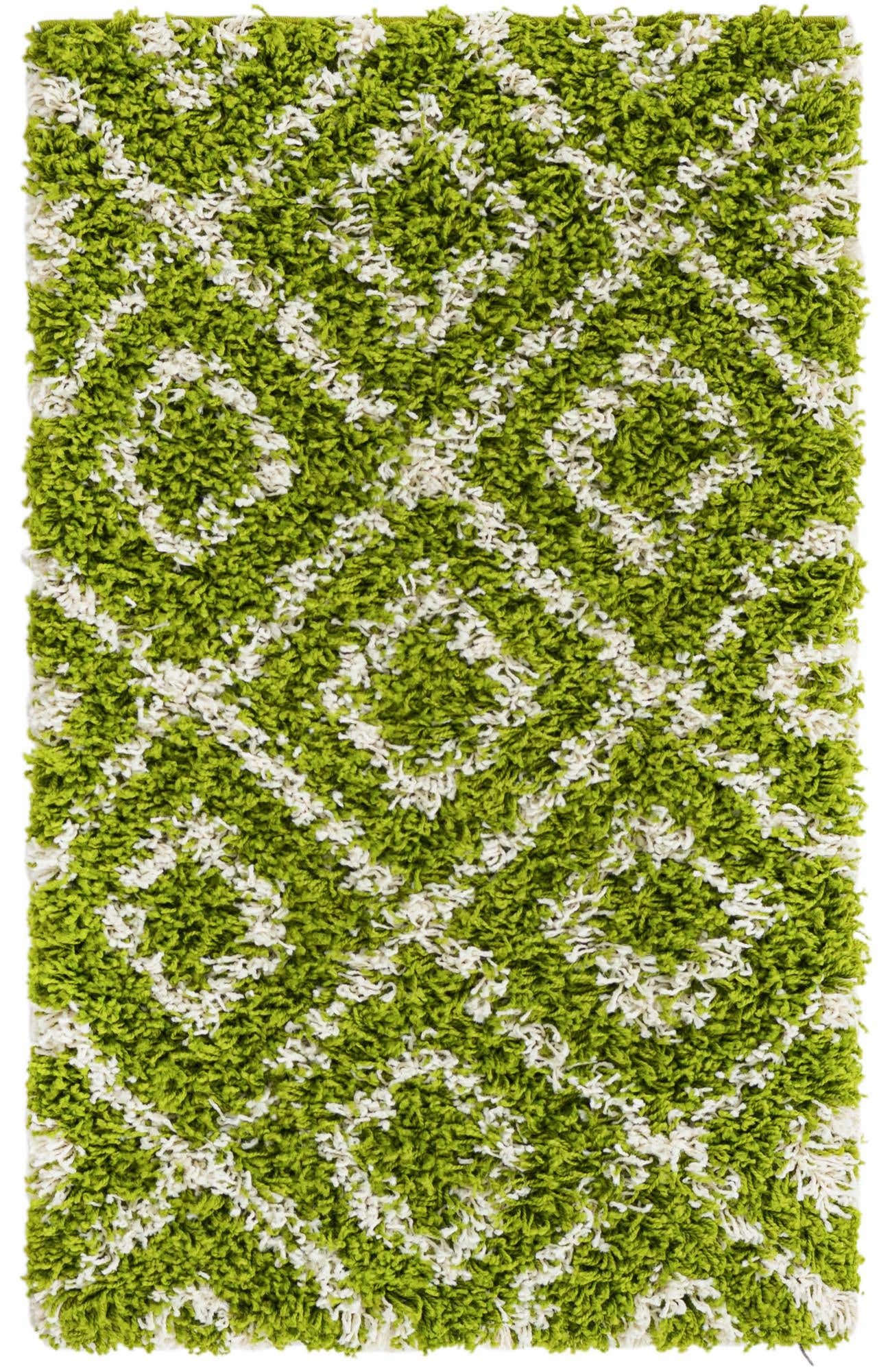 2' x 3' Lattice Shag Rug