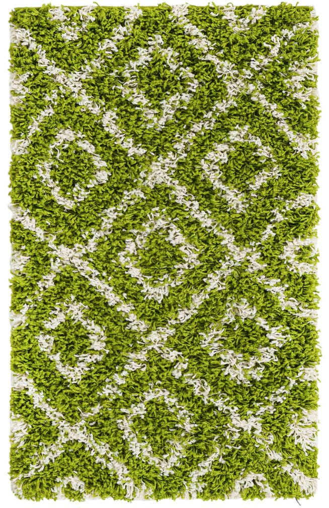 2' x 3' Lattice Shag Rug