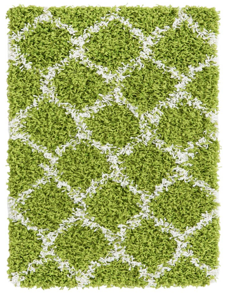 Detail image of 2' x 3' Lattice Shag Rug
