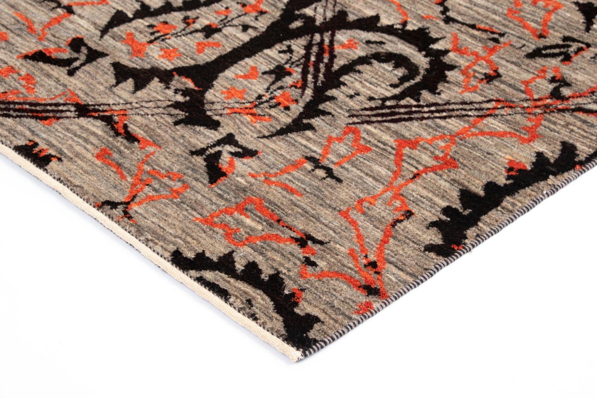 6' 11 x 9' 9 Luribaft Wool Rug