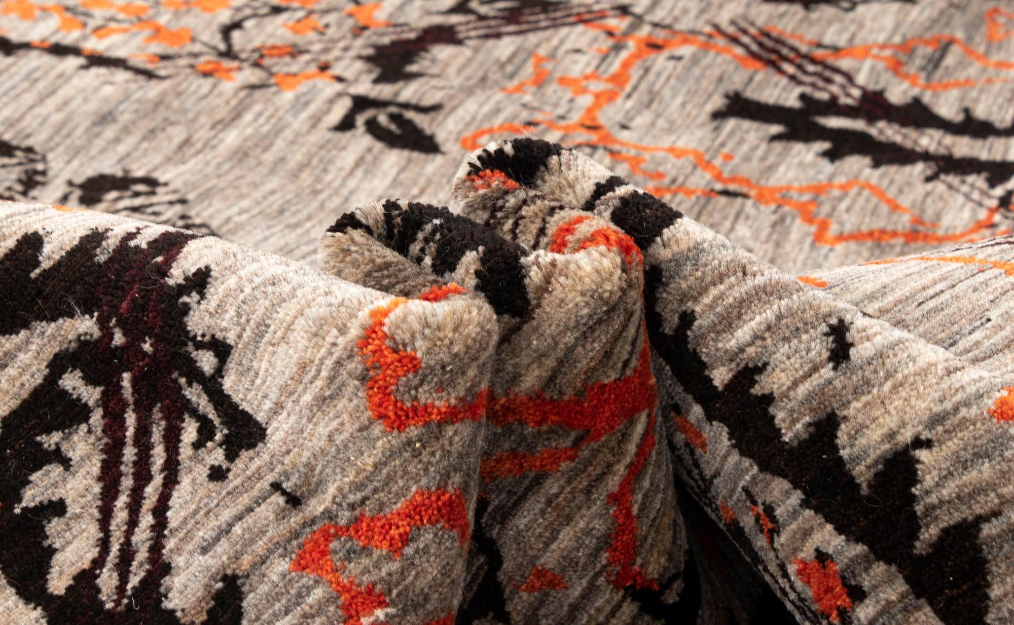 6' 11 x 9' 9 Luribaft Wool Rug