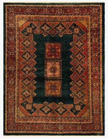 5' 9 x 7' 5 Luribaft Wool Rug