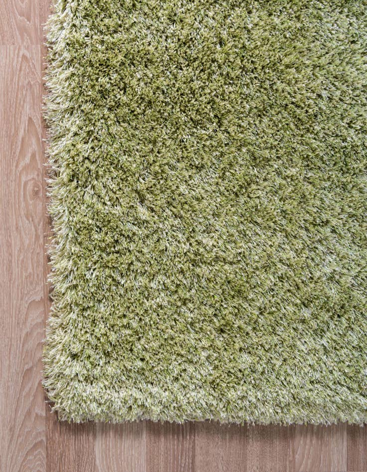 Detail image of 2' 2 x 3' Luxury Solid Shag Rug