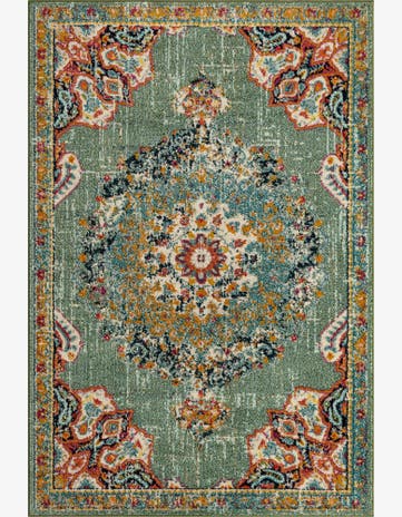 Green Madeline Rug