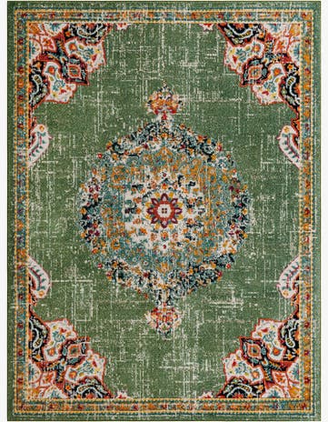 Green Madeline Rug