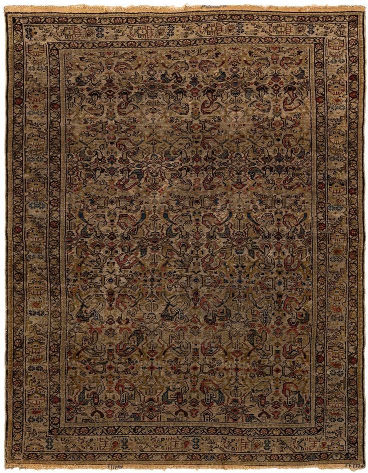 Detail image of 4' 1 x 6' 4 Malayer Rug