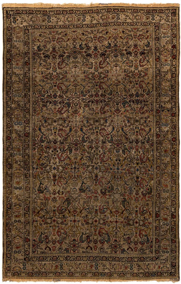 Detail image of 4' 1 x 6' 4 Malayer Rug