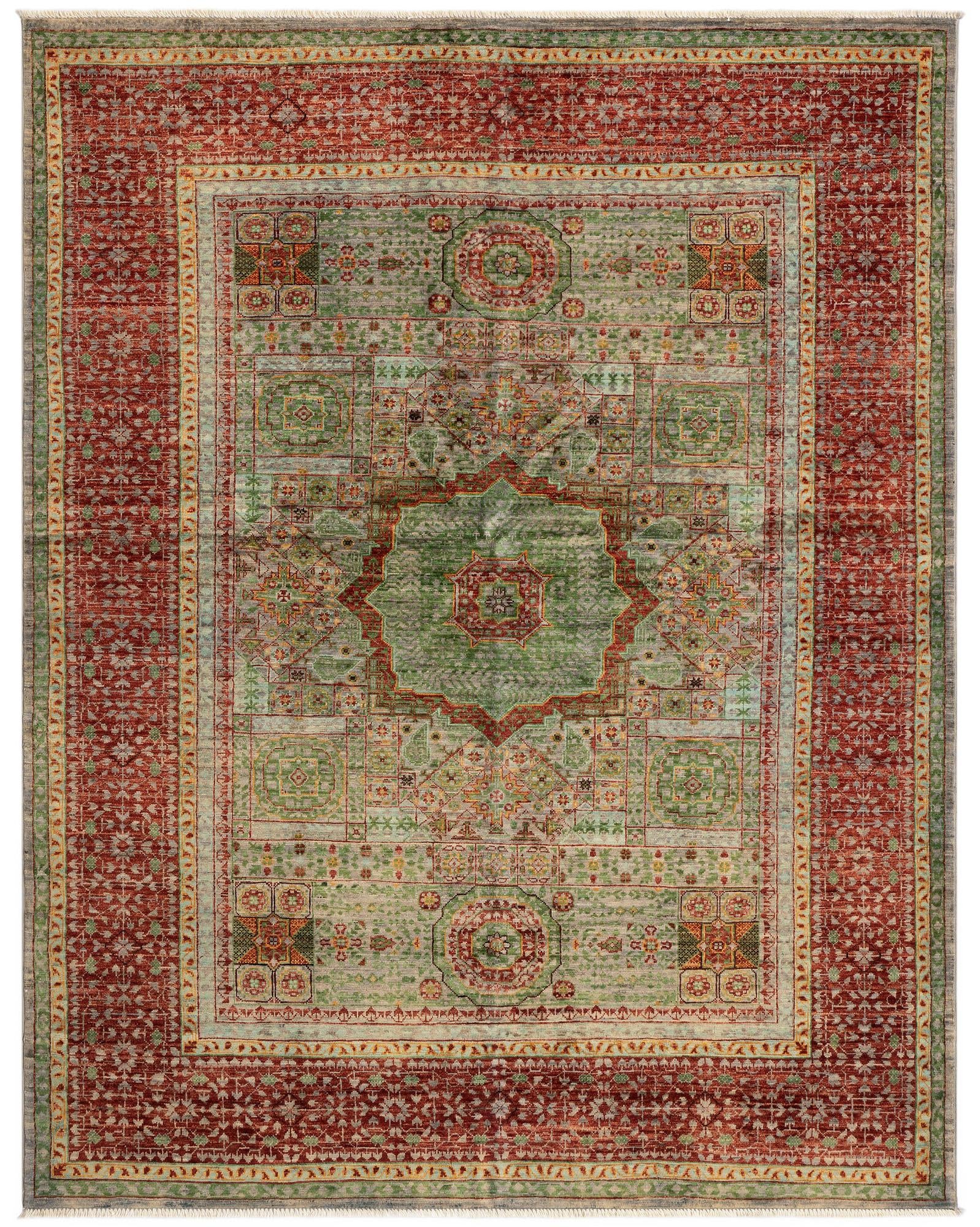 5' 2 x 6' 7 Mamluk Rug