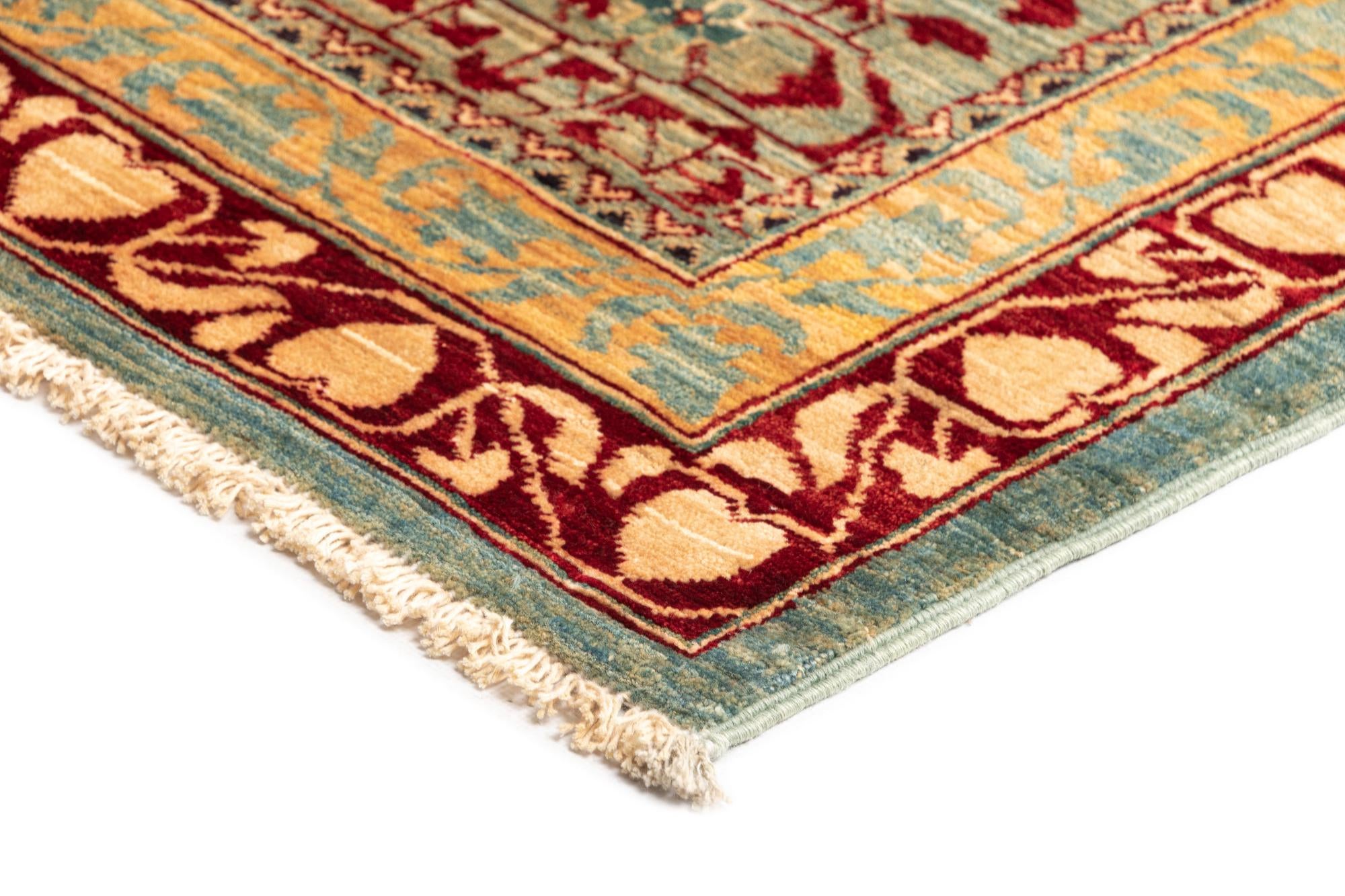 12' 3 x 15' 8 Mamluk Wool Rug