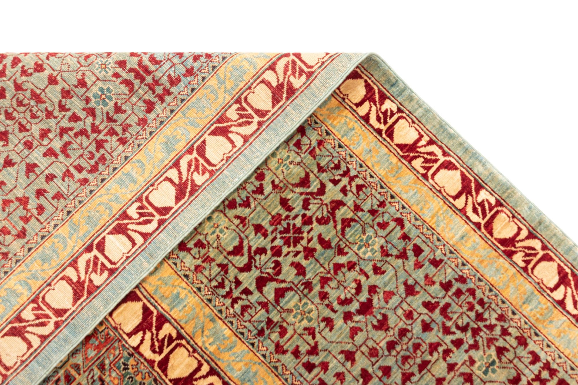 12' 3 x 15' 8 Mamluk Wool Rug