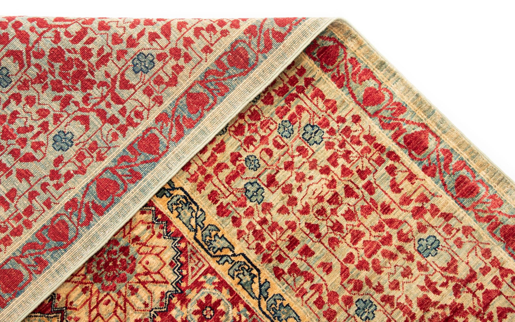 9' x 12' 3 Mamluk Wool Rug