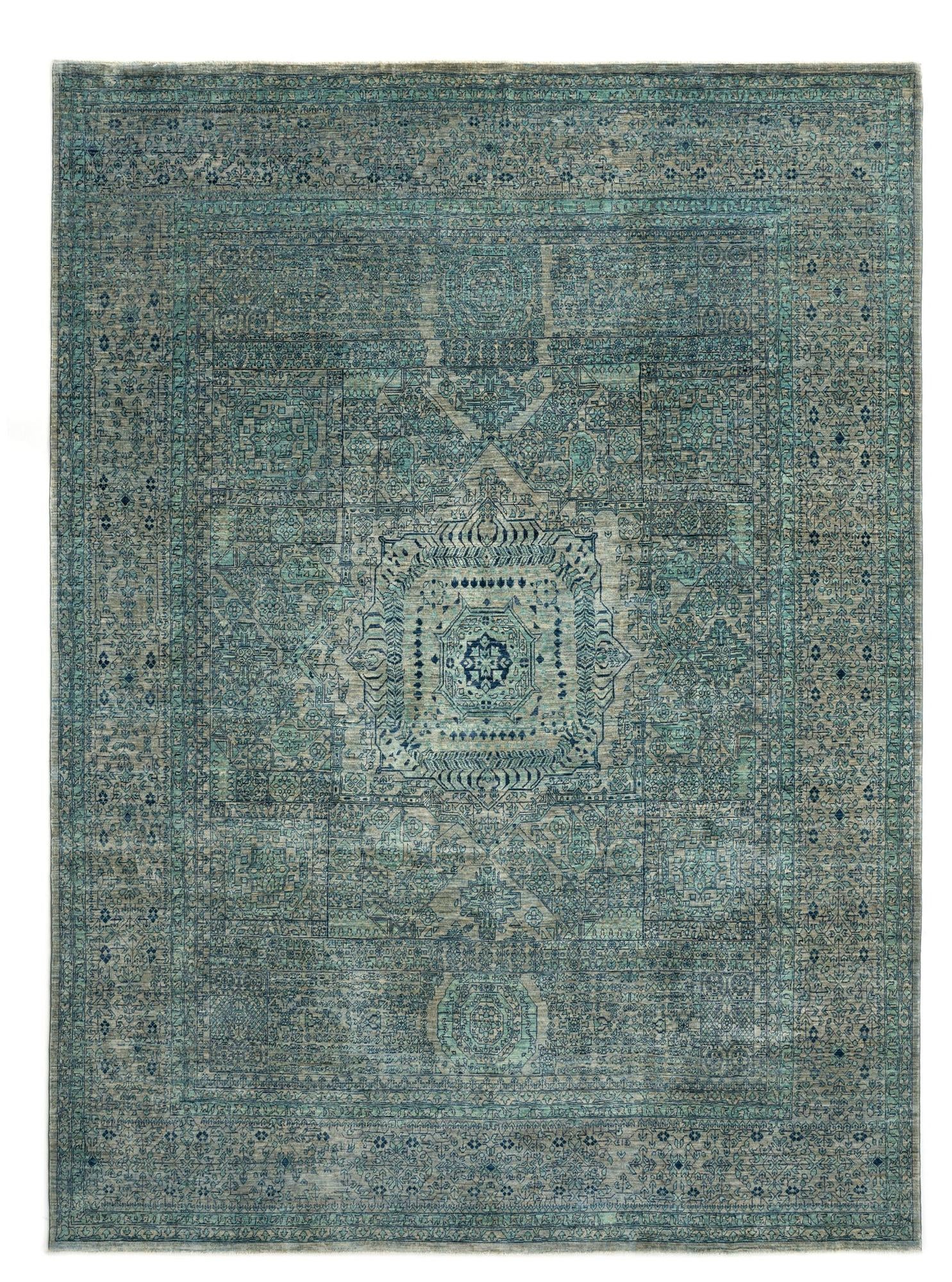 8' 3 x 11' 3 Mamluk Wool Rug