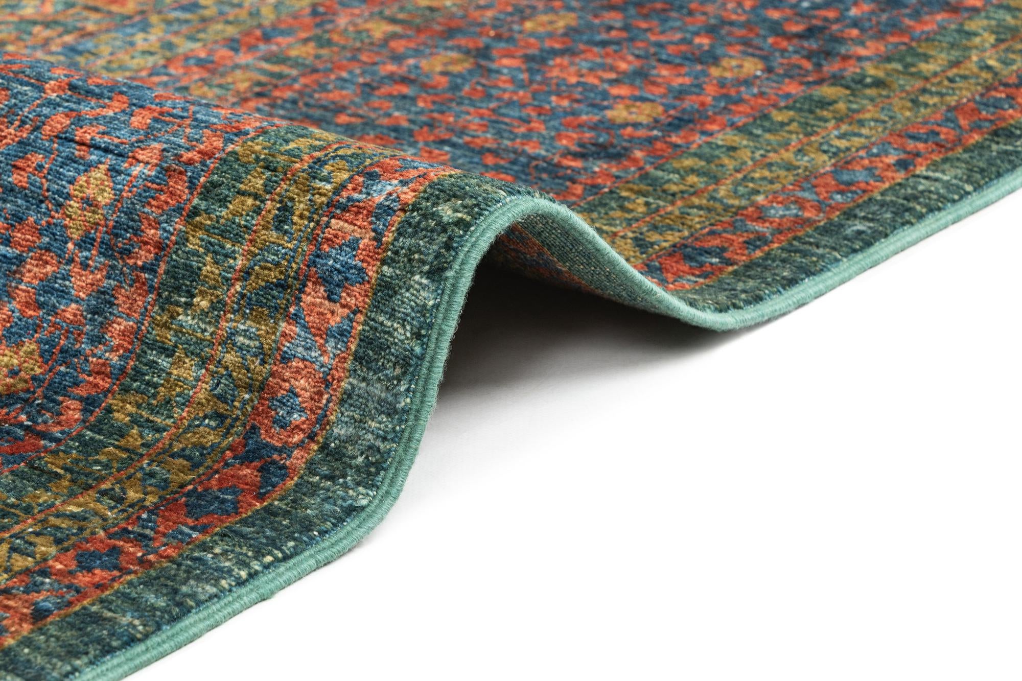 8' 2 x 11' 5 Hand Knotted Mamluk Rug