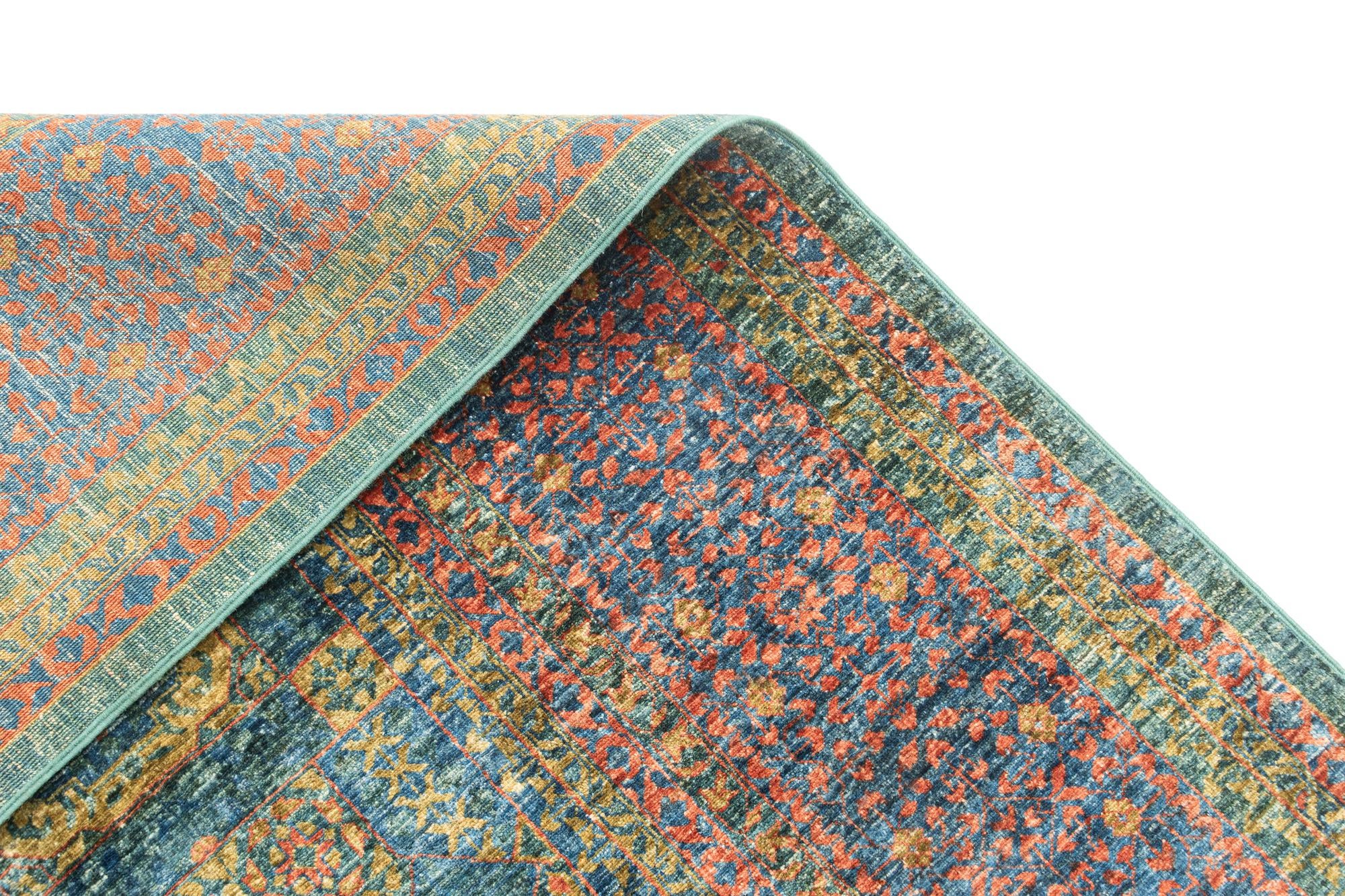 8' 2 x 11' 5 Hand Knotted Mamluk Rug