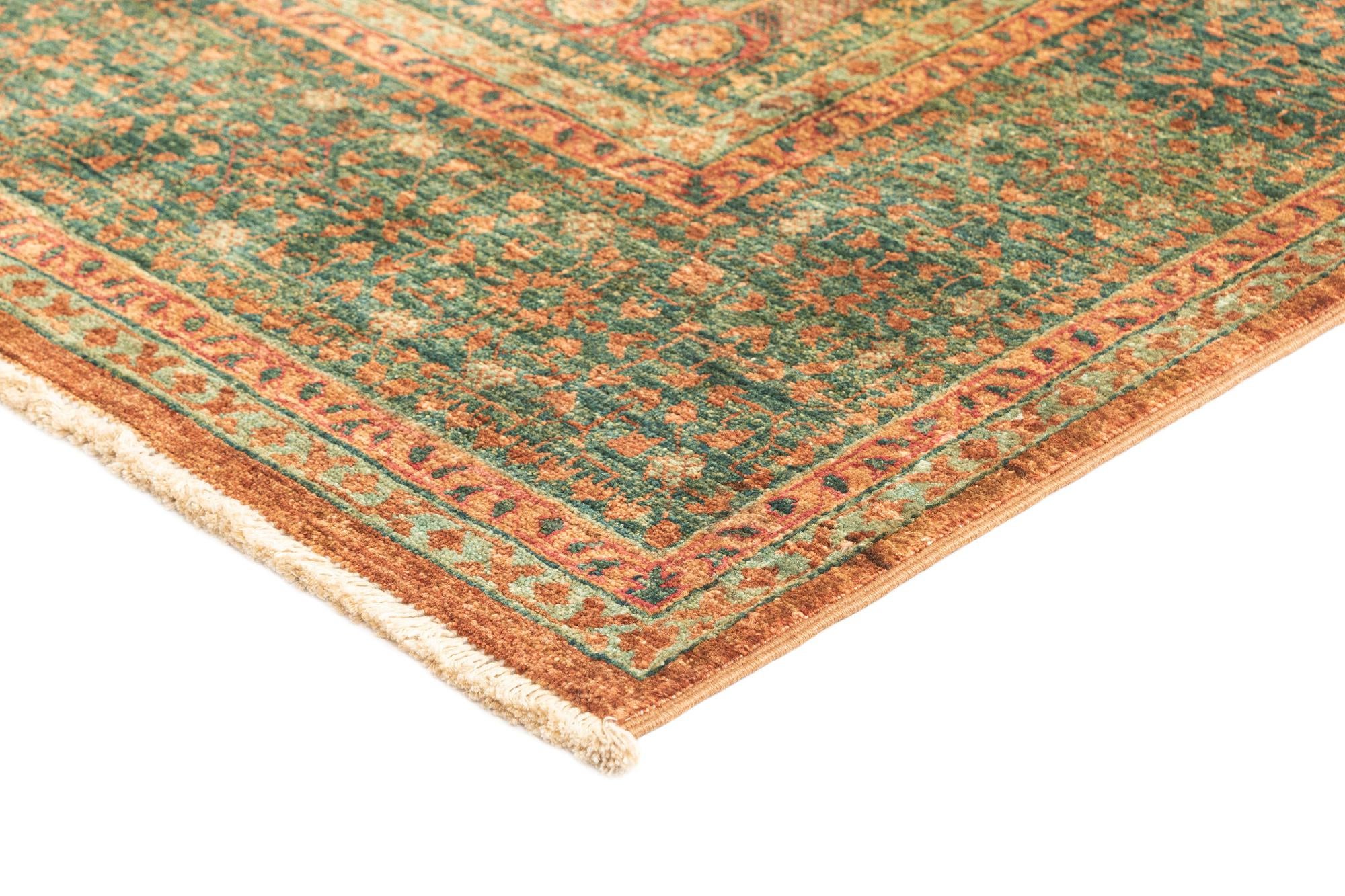 5' x 6' 8 Hand Knotted Mamluk Rug