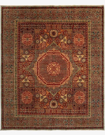 8' 1 x 9' 10 Mamluk Wool Rug
