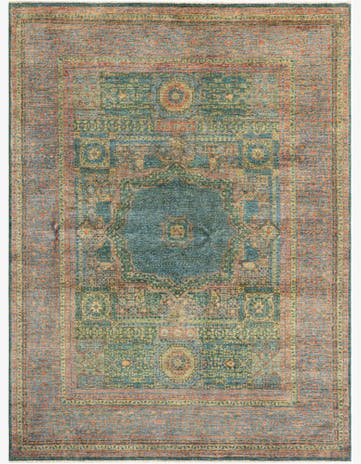 5' 9 x 7' 9 Hand Knotted Mamluk Rug
