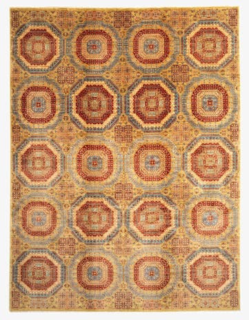 8' 10 x 11' 7 Mamluk Wool Rug