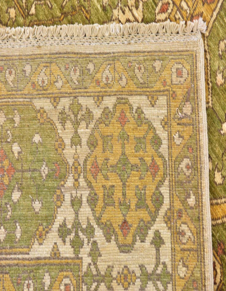 Detail image of 6' 3 x 9'  Hand Knotted Mamluk Ziegler Rug
