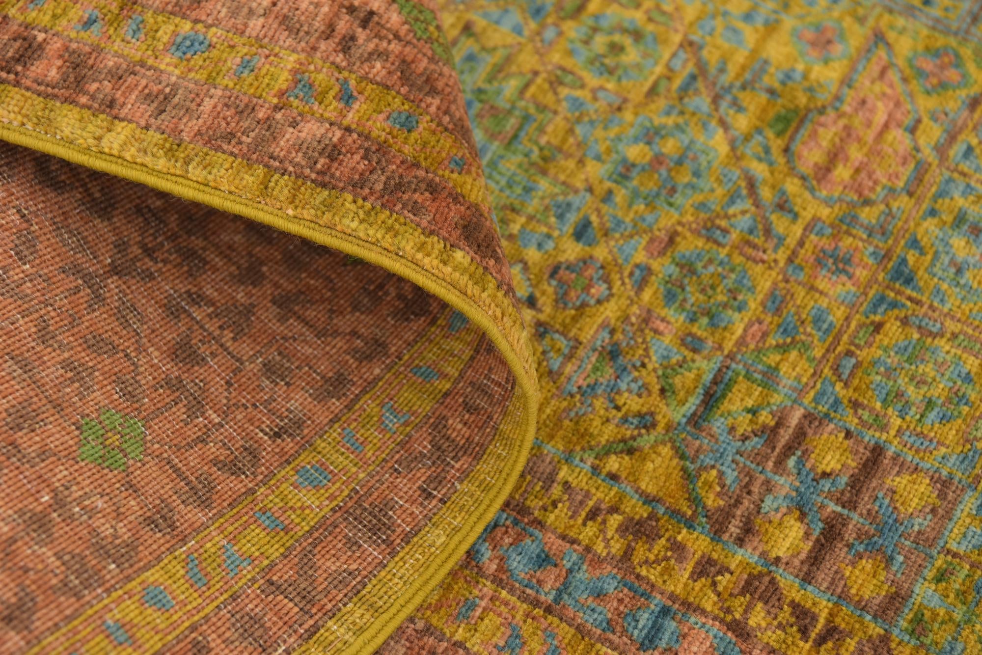 175cm x 250cm Hand Knotted Mamluk Ziegler Oriental Rug