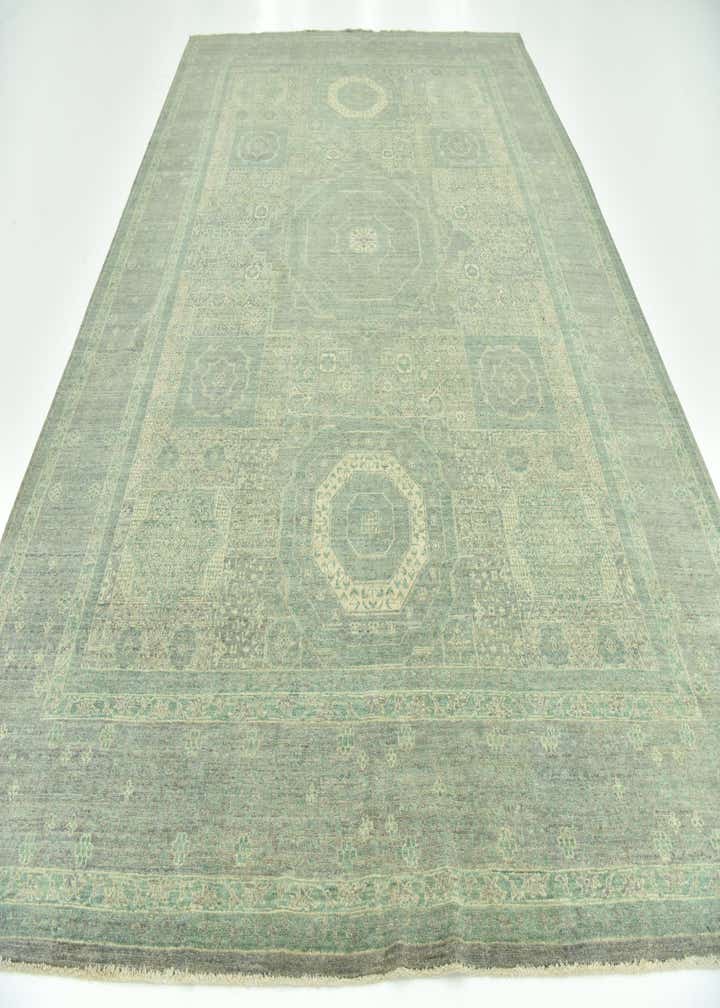 8' 10 x 12' Hand Knotted Mamluk Ziegler Rug