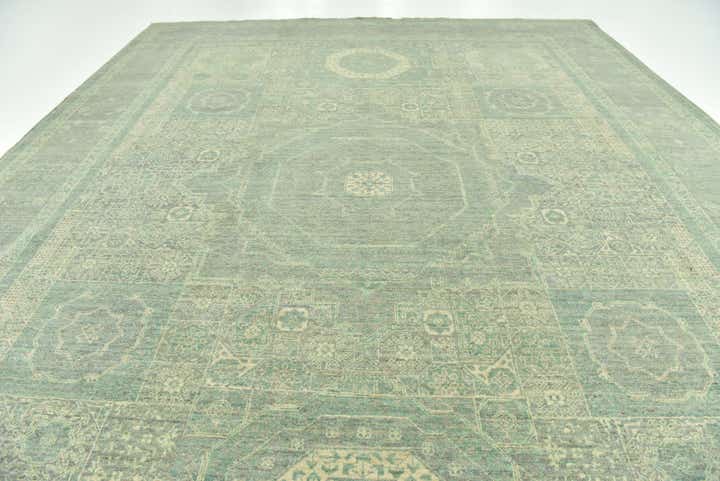 8' 10 x 12' Hand Knotted Mamluk Ziegler Rug