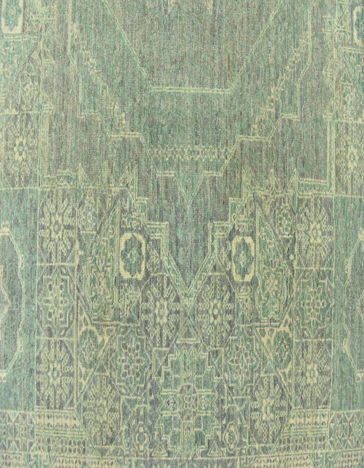 Detail image of 8' 10 x 12'  Hand Knotted Mamluk Ziegler Rug