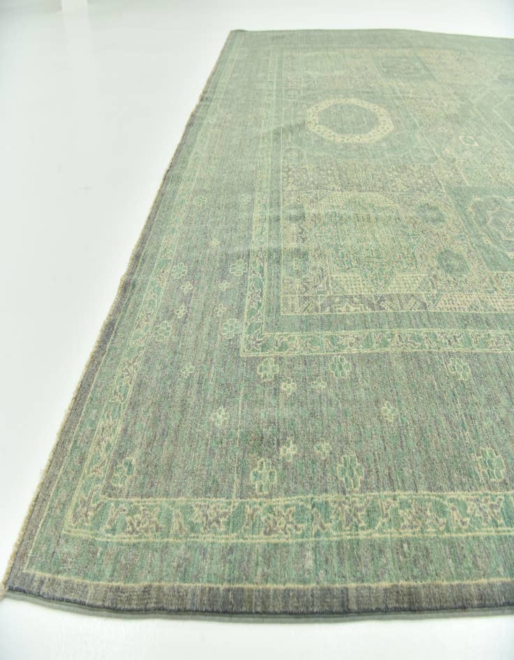 Detail image of 8' 10 x 12'  Hand Knotted Mamluk Ziegler Rug