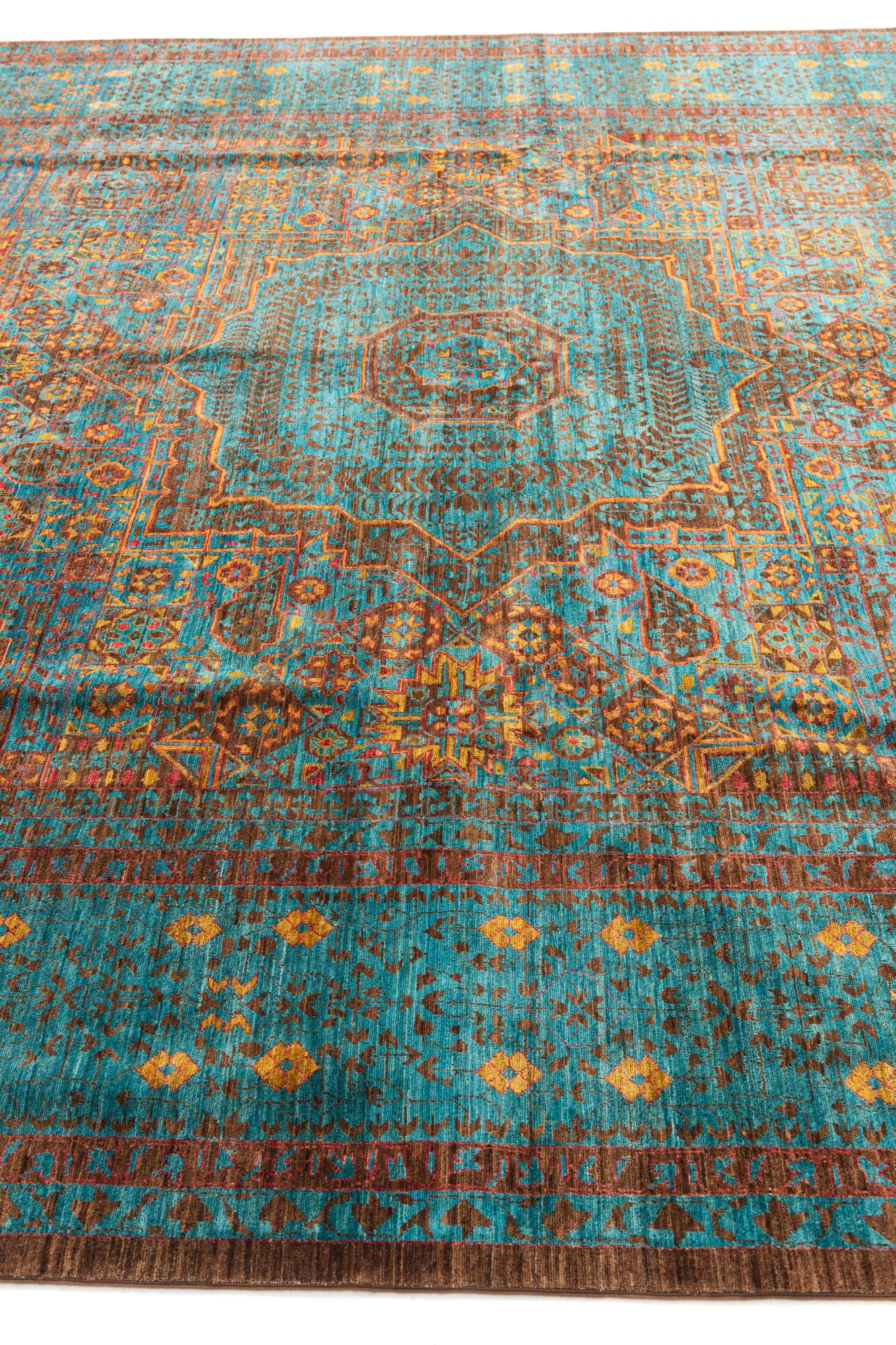 9' 10 x 13' 6 Hand Knotted Mamluk Ziegler Oriental Rug