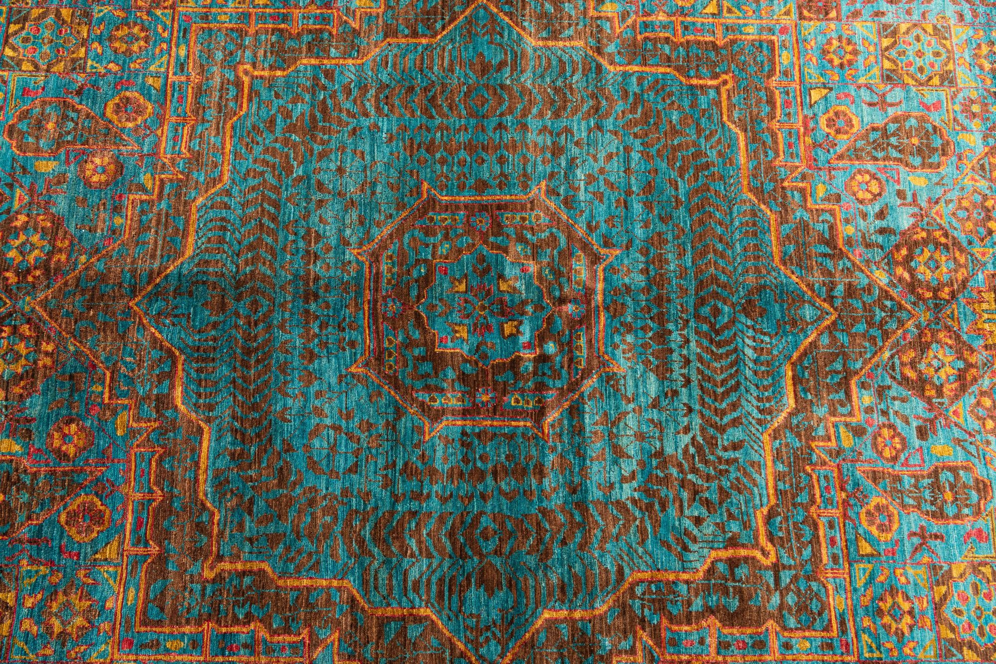9' 10 x 13' 6 Hand Knotted Mamluk Ziegler Oriental Rug