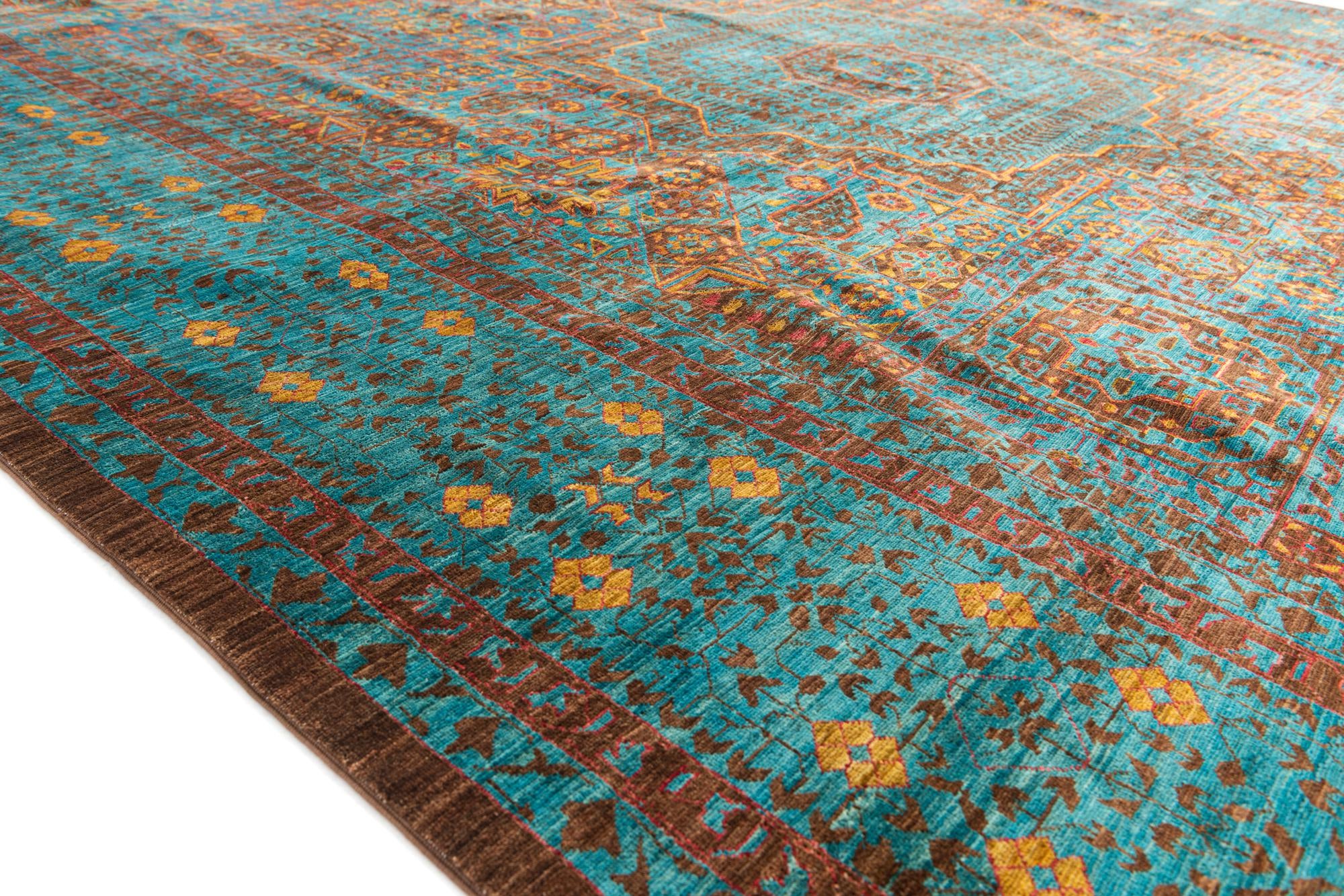 9' 10 x 13' 6 Hand Knotted Mamluk Ziegler Oriental Rug
