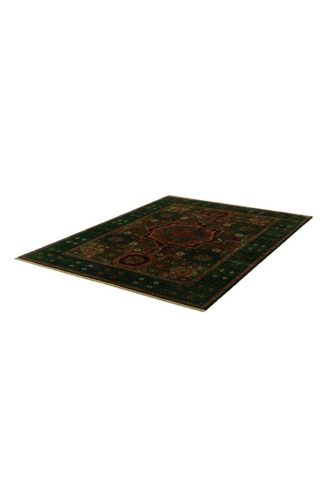 5' 10 x 7' 10 Hand Knotted Mamluk Ziegler Rug