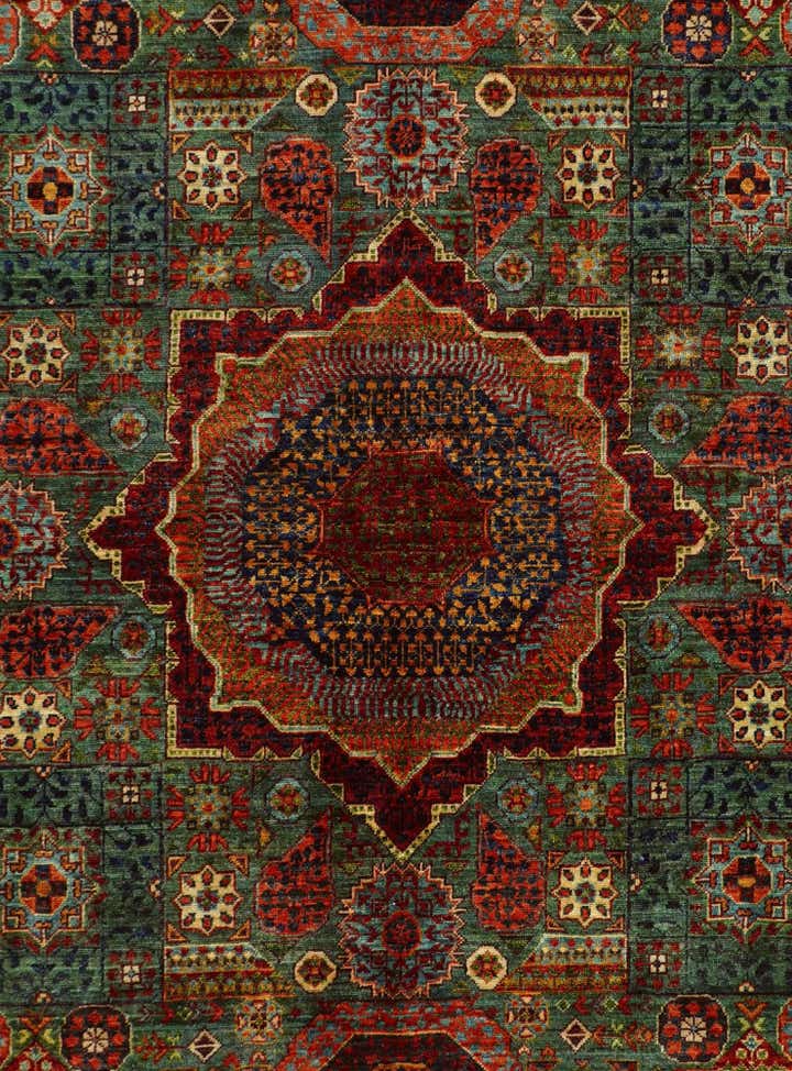 5' 10 x 7' 10 Hand Knotted Mamluk Ziegler Rug