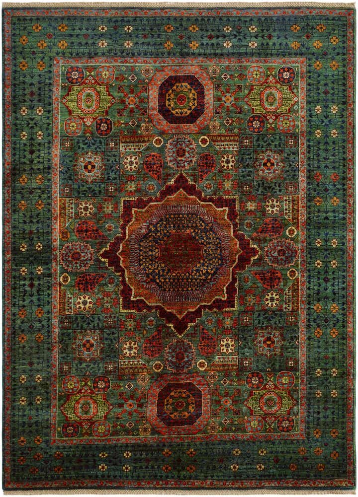 5' 10 x 7' 10 Hand Knotted Mamluk Ziegler Rug