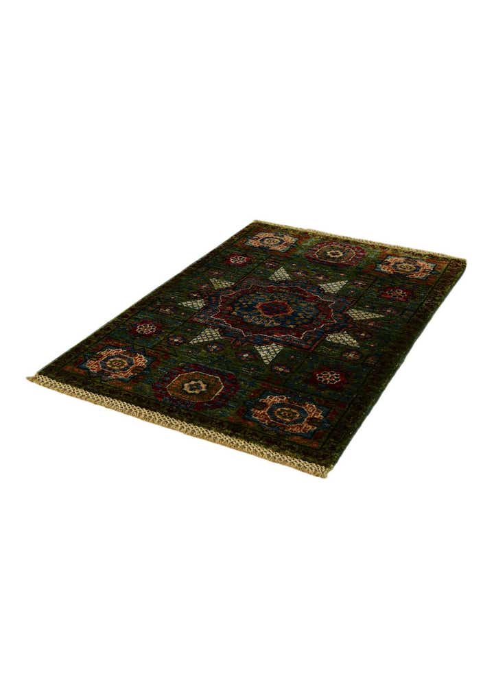 2' x 3' 1 Hand Knotted Mamluk Ziegler Rug