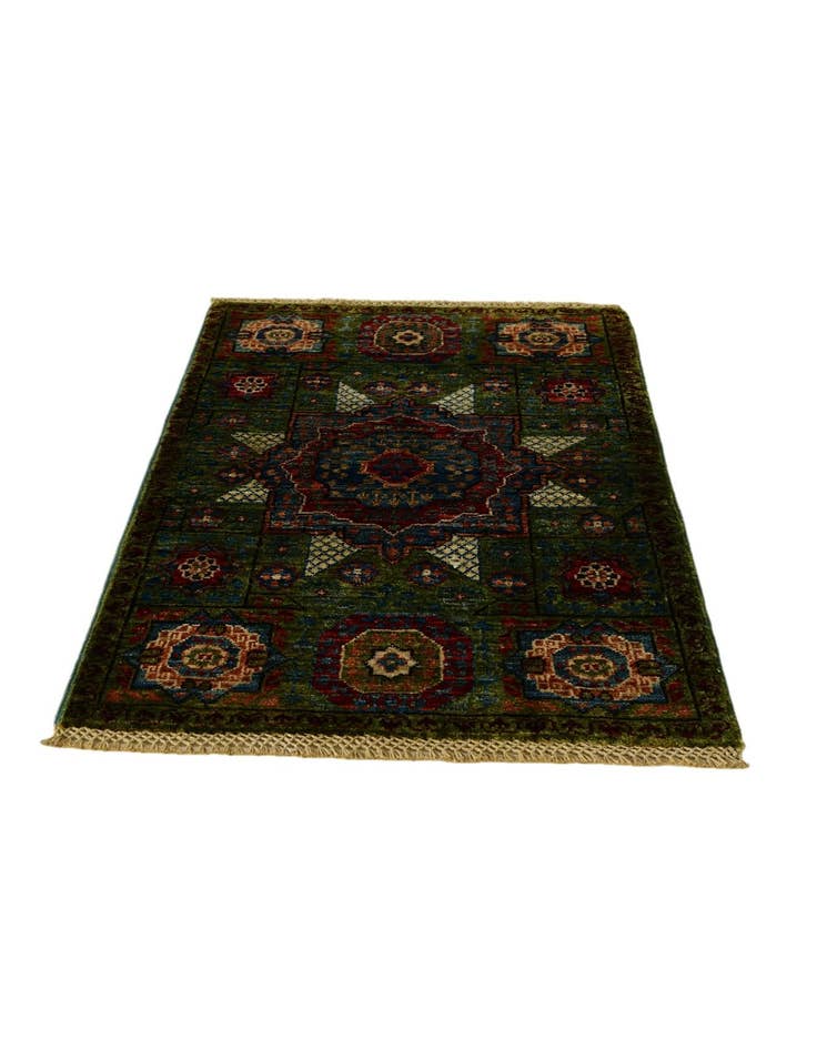 Detail image of 2' x 3' 1 Hand Knotted Mamluk Ziegler Rug