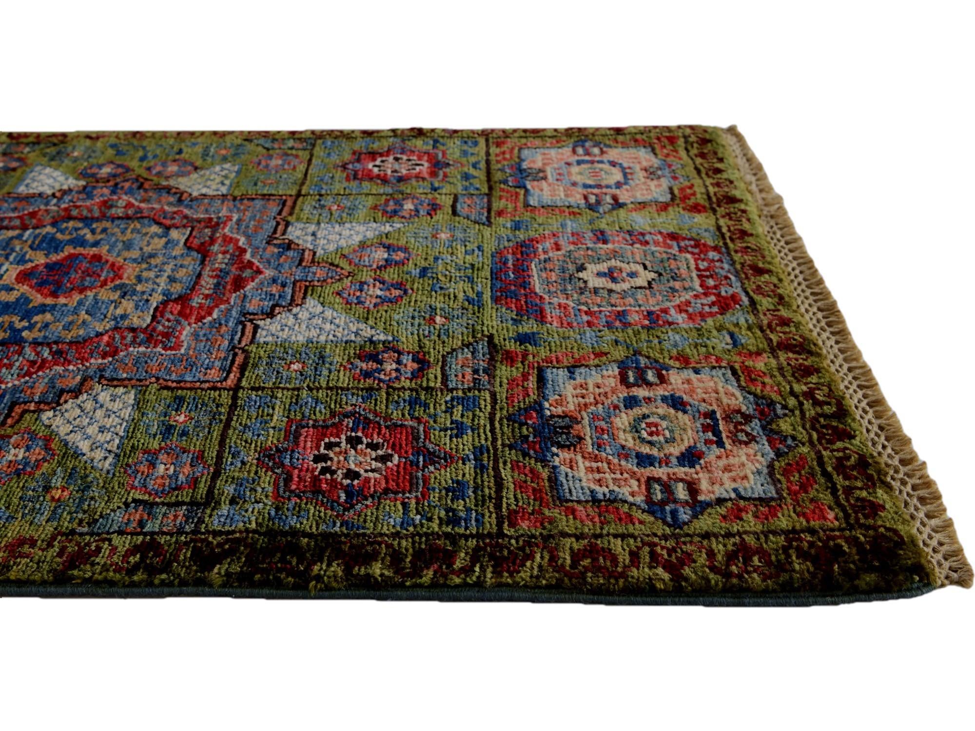 2' x 3' 1 Hand Knotted Mamluk Ziegler Rug