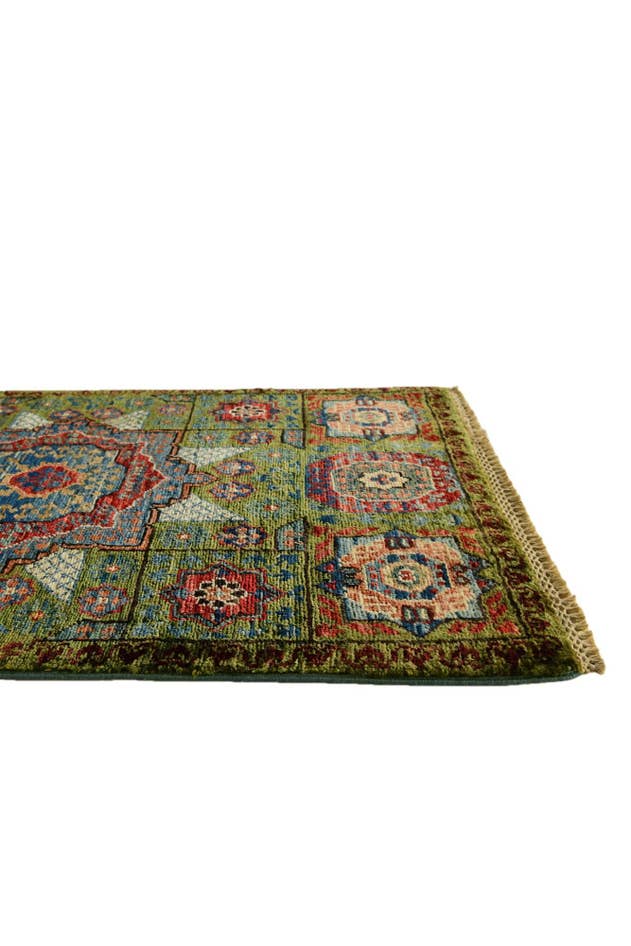Detail image of 2' x 3' 1 Hand Knotted Mamluk Ziegler Rug
