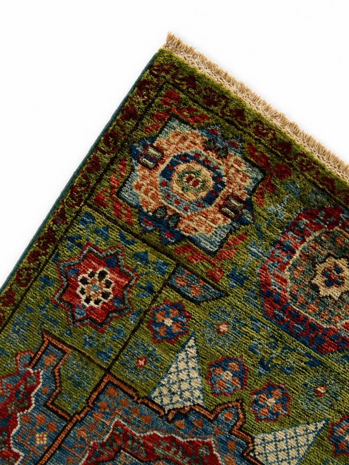 Detail image of 2' x 3' 1 Hand Knotted Mamluk Ziegler Rug