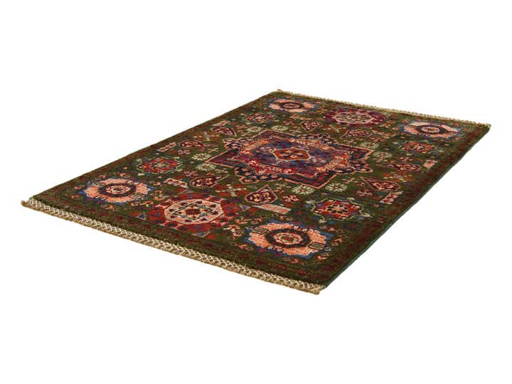 2' 1 x 3' 2 Hand Knotted Mamluk Ziegler Rug