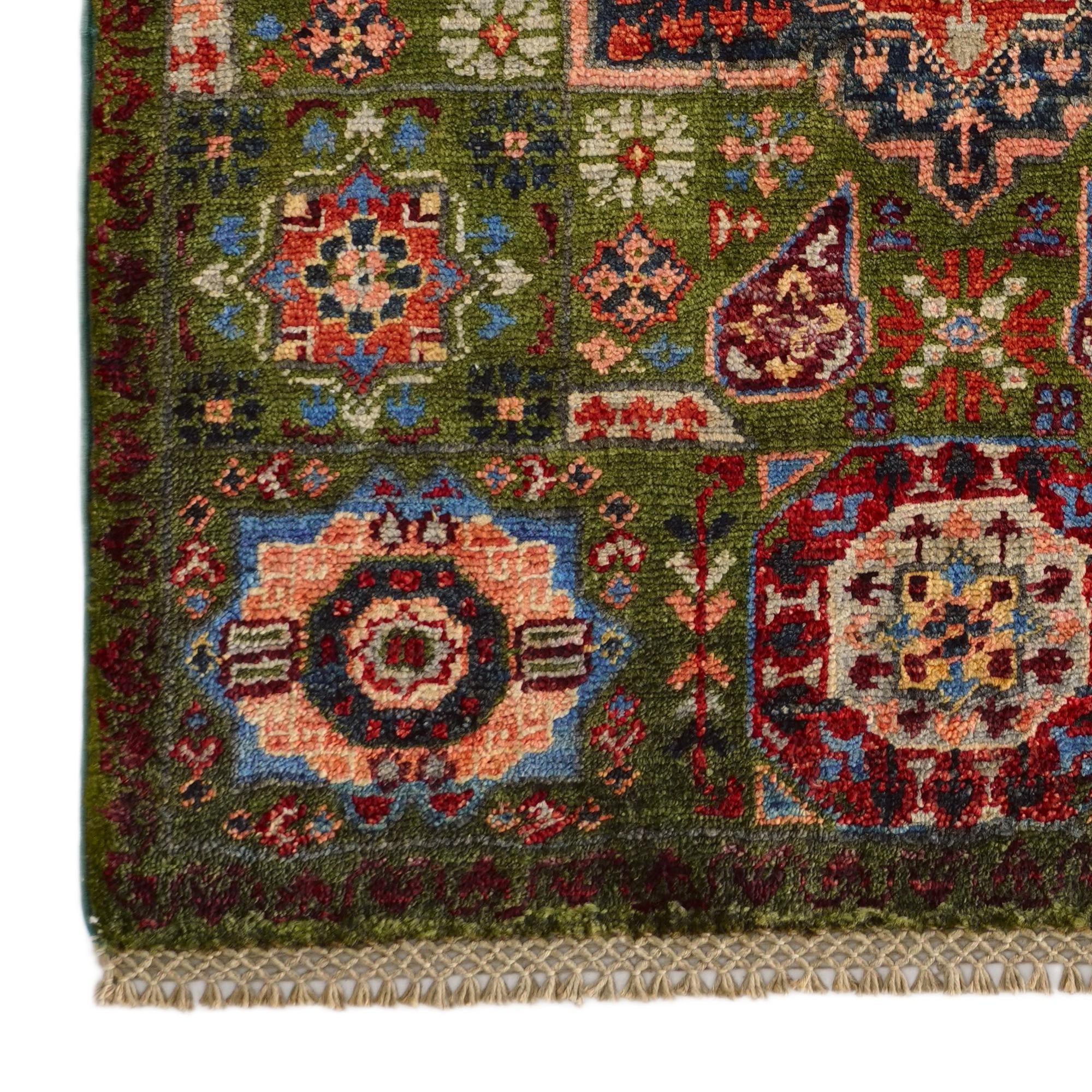 2' 1 x 3' 2 Hand Knotted Mamluk Ziegler Rug