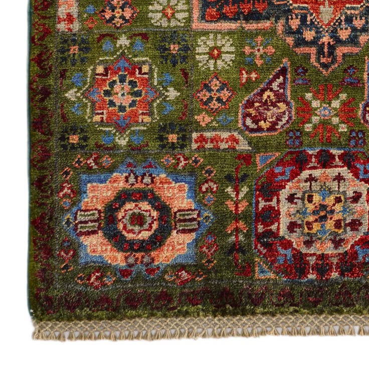 Detail image of 2' 1 x 3' 2 Hand Knotted Mamluk Ziegler Rug