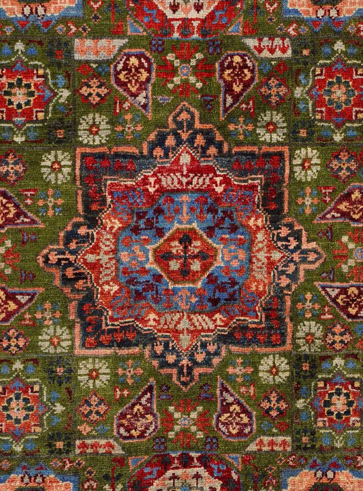 2' 1 x 3' 2 Hand Knotted Mamluk Ziegler Rug