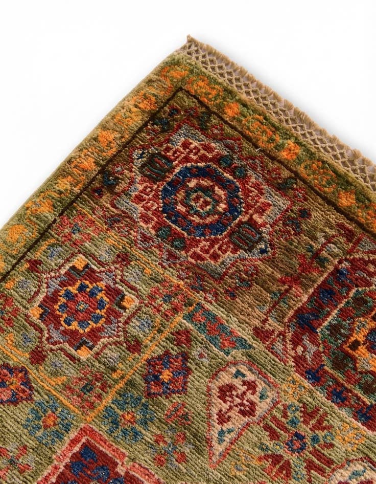 Detail image of 2' 1 x 3' 2 Hand Knotted Mamluk Ziegler Rug